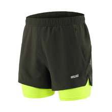 Load image into Gallery viewer, ARSUXEO Men's Running Shorts 2 In 1 Dry Fit Compression Jogging