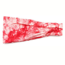 Load image into Gallery viewer, Tie Dye Headband Sweatband For Women