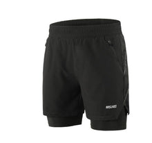 Load image into Gallery viewer, ARSUXEO Men's Running Shorts 2 In 1 Dry Fit Compression Jogging