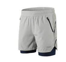 Load image into Gallery viewer, ARSUXEO Men's Running Shorts 2 In 1 Dry Fit Compression Jogging
