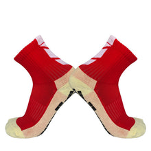 Load image into Gallery viewer, Anti-slip Plantar Rubber Block Soccer Socks
