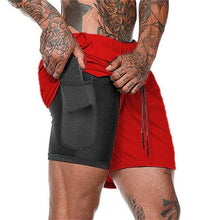 Load image into Gallery viewer, Running Shorts Men 2 in 1 Sports Jogging
