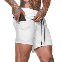 Load image into Gallery viewer, Running Shorts Men 2 in 1 Sports Jogging
