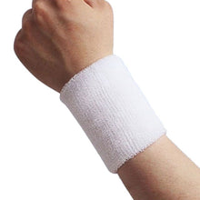 Load image into Gallery viewer, Cotton Sweatband Wristband Basketball Wrist Protector
