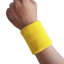 Load image into Gallery viewer, Cotton Sweatband Wristband Basketball Wrist Protector
