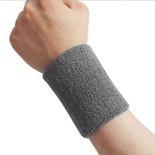 Load image into Gallery viewer, Cotton Sweatband Wristband Basketball Wrist Protector
