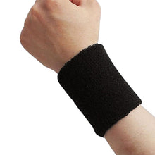 Load image into Gallery viewer, Cotton Sweatband Wristband Basketball Wrist Protector
