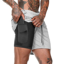 Load image into Gallery viewer, Running Shorts Men 2 in 1 Sports Jogging
