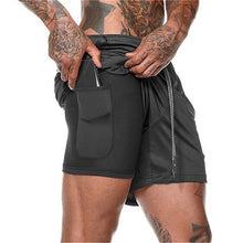 Load image into Gallery viewer, Running Shorts Men 2 in 1 Sports Jogging
