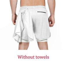 Load image into Gallery viewer, Running Shorts Men 2 in 1 Sports Jogging
