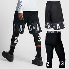 Load image into Gallery viewer, Basketball Sets Sport Gym QUICK-DRY Workout Board Shorts + Tights
