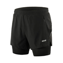 Load image into Gallery viewer, ARSUXEO Men's Running Shorts 2 In 1 Dry Fit Compression Jogging
