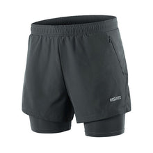 Load image into Gallery viewer, ARSUXEO Men's Running Shorts 2 In 1 Dry Fit Compression Jogging
