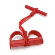 Load image into Gallery viewer, Resistance Bands 4 tube Sit-up Pull Rope

