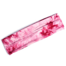 Load image into Gallery viewer, Tie Dye Headband  Sweatband For Women
