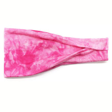 Load image into Gallery viewer, Tie Dye Headband  Sweatband For Women
