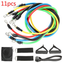 Load image into Gallery viewer, 11/12pcs Fitness Pull Rope Resistance Bands Home Equipment
