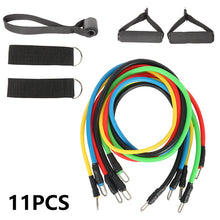 Load image into Gallery viewer, 11/12pcs Fitness Pull Rope Resistance Bands Home Equipment
