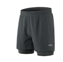 Load image into Gallery viewer, ARSUXEO Men's Running Shorts 2 In 1 Dry Fit Compression Jogging
