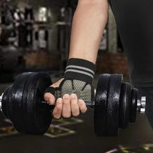 Load image into Gallery viewer, Weight Lifting Training Gloves With Wrist Straps
